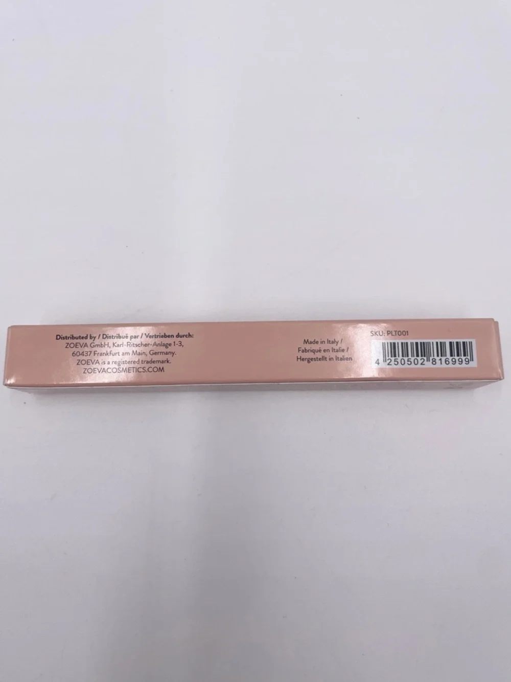 NEW Zoeva Powerful Lip Twist Lipstick SEMELE Full Size .02oz/.7g Nude Cafe Lait
